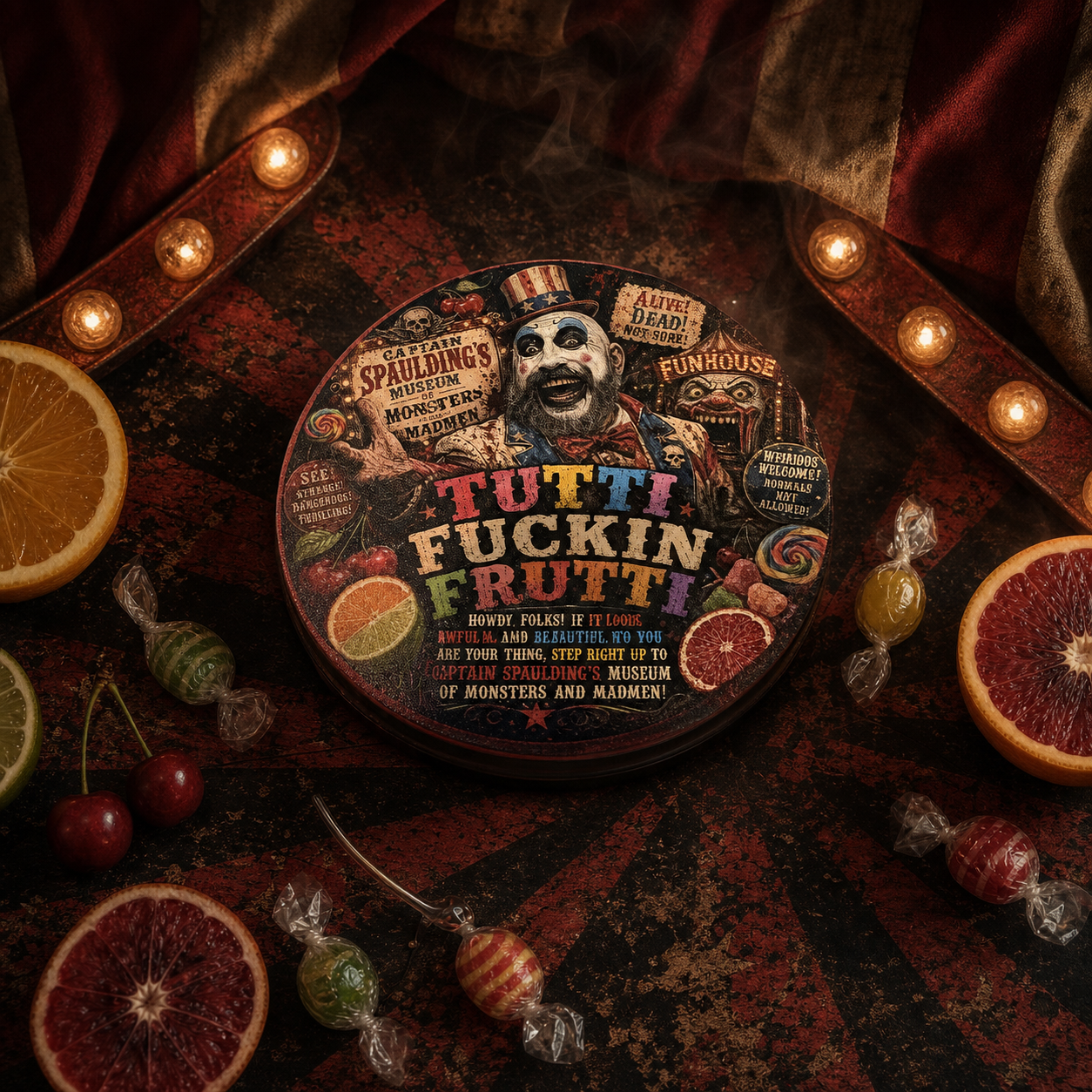Tutti F**kin Frutti Single Wick 8 oz Soy Candle