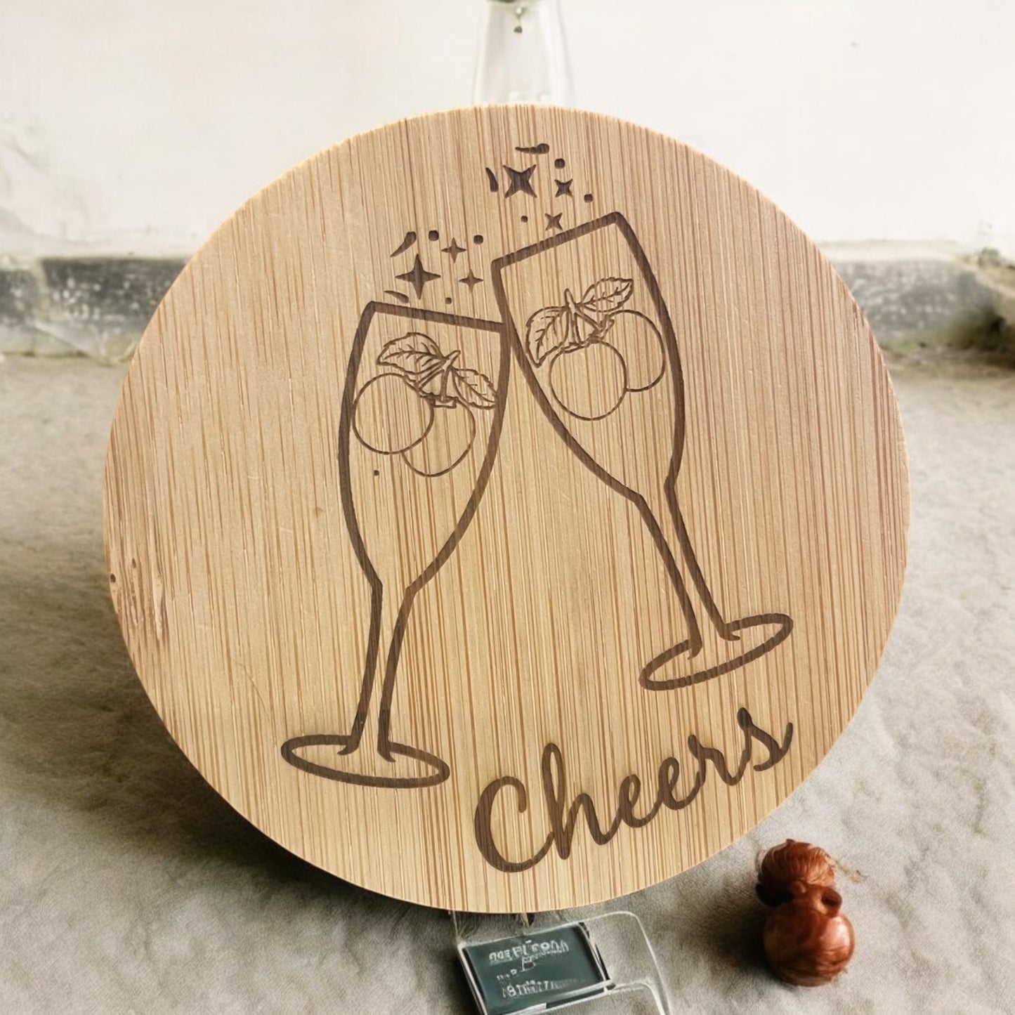 Cranberry Prosecco 8 oz single wick Soy Candle