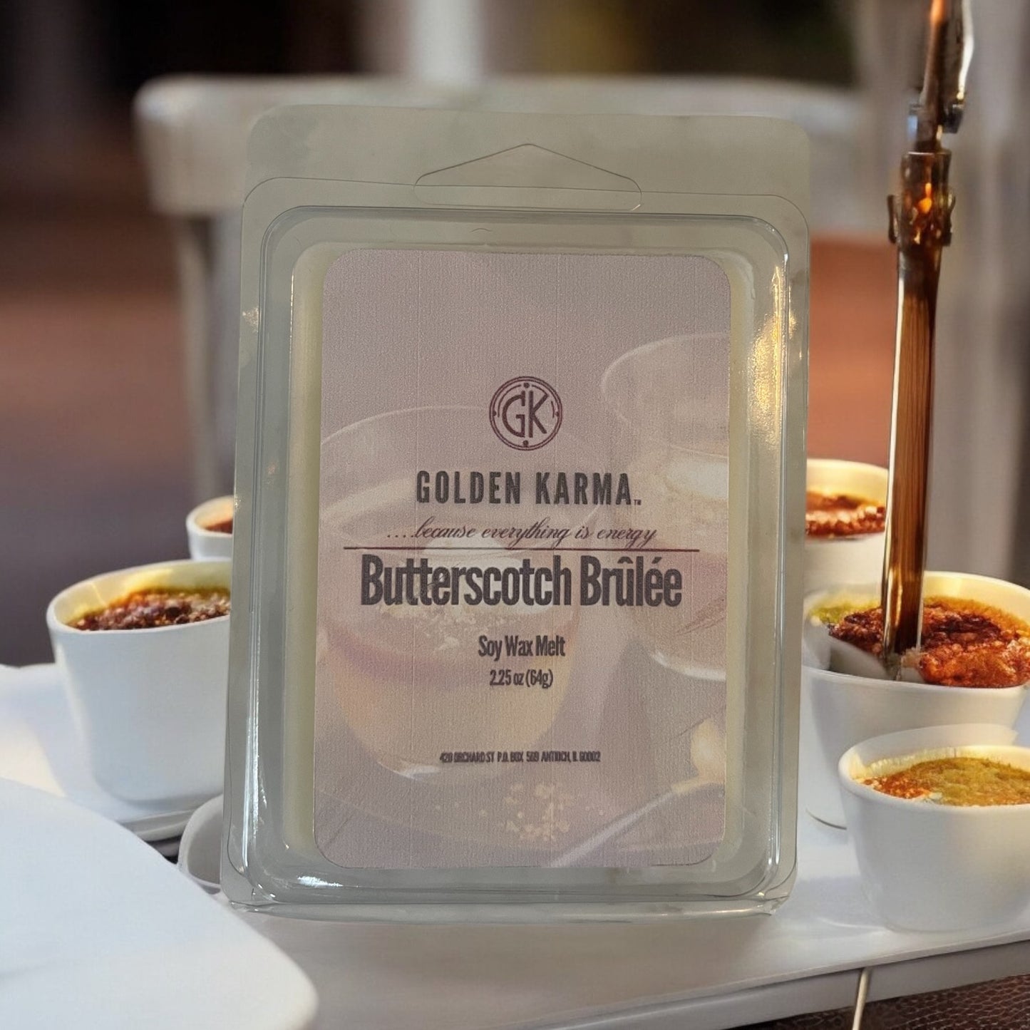 Butterscotch Brûlée Soy Wax Melt 2.25 oz