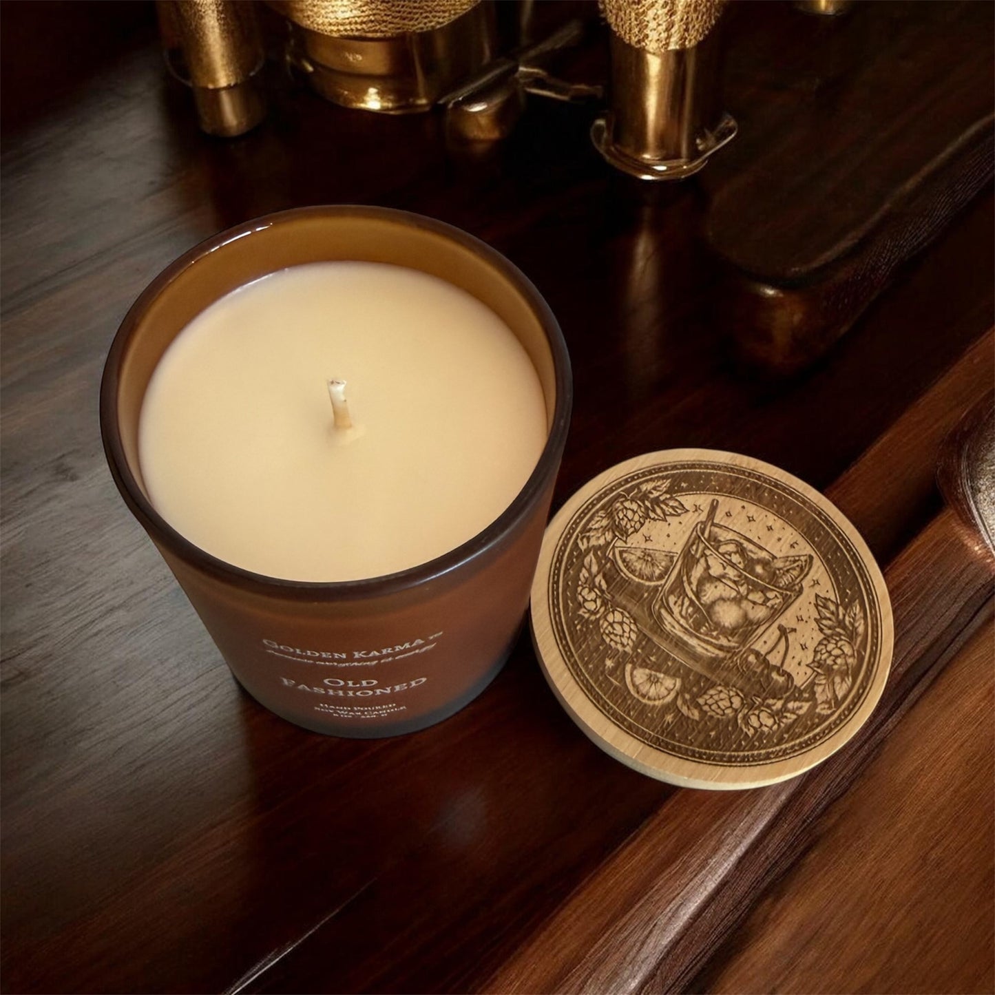 Old Fashioned 8oz Single Wick Soy Candle