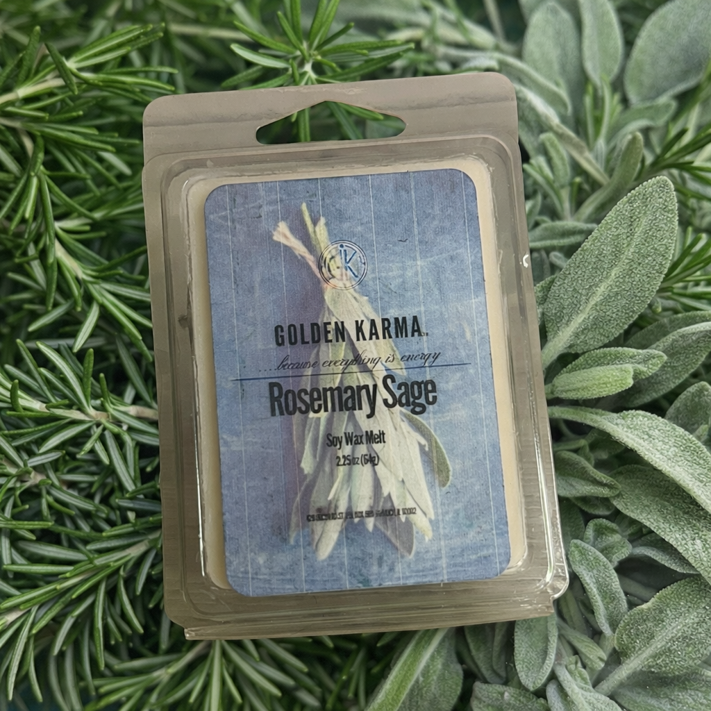 Rosemary Sage Soy Wax Melts 2.25 oz