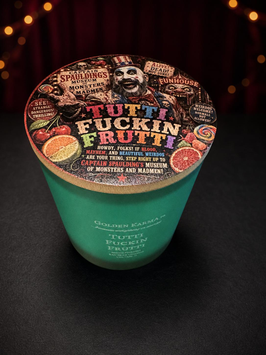 Tutti F**kin Frutti Single Wick 8 oz Soy Candle
