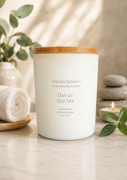 Day At The Spa 8 oz. Single Wick Soy Candle