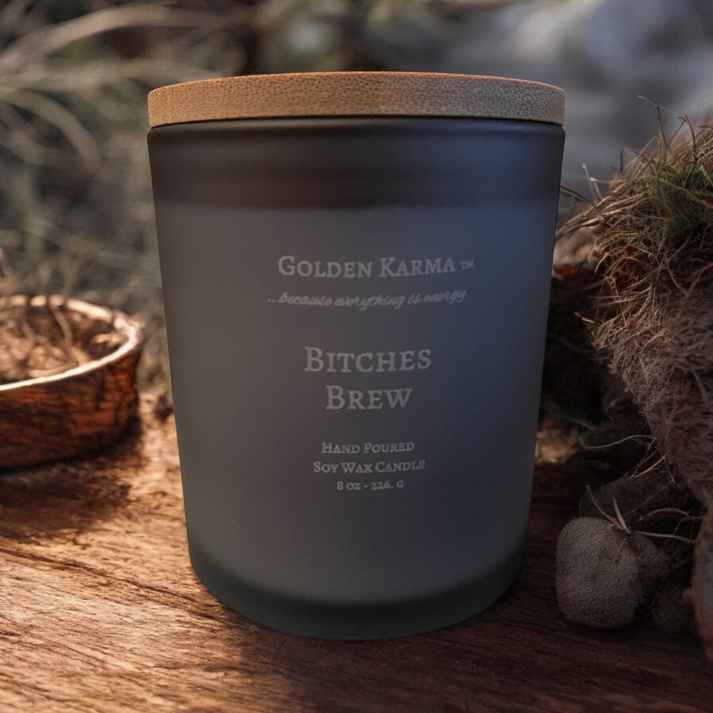 Bitches Brew 8 oz Single Wick Soy Candle