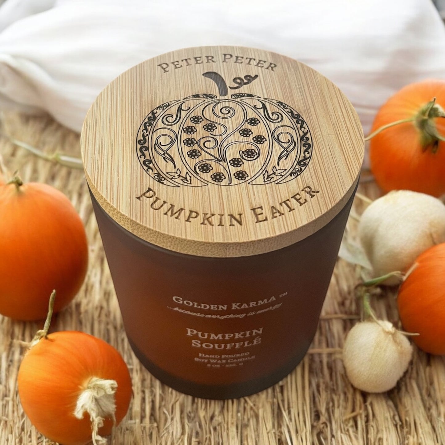 Pumpkin Soufflé 8 oz Single Wick Soy Candle