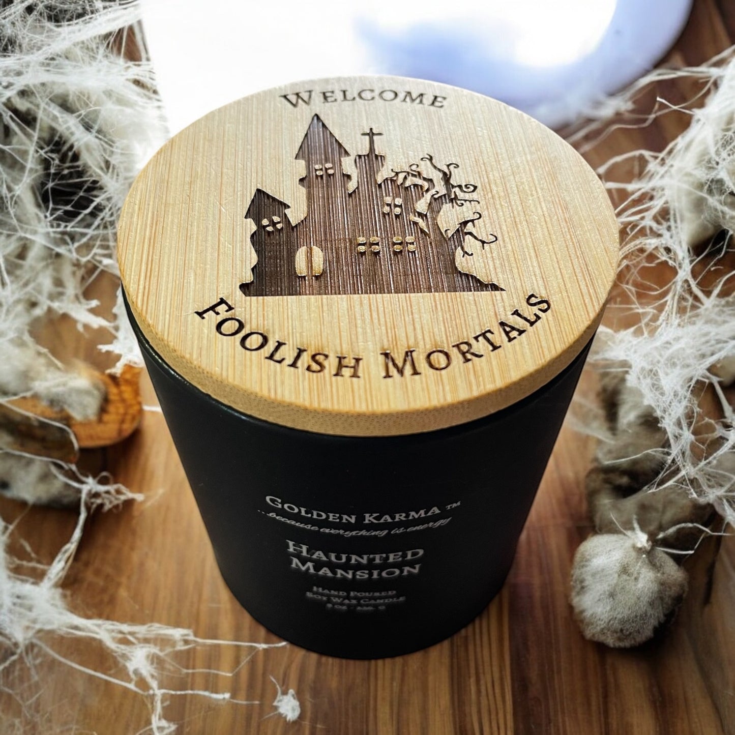 Haunted Mansion 8 oz Single Wick Soy Candle