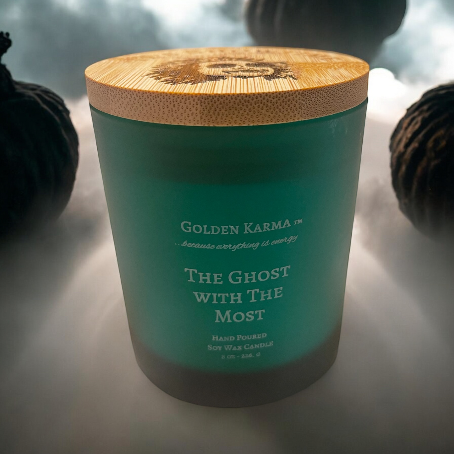 The Ghost With The Most 8 oz Single Wick Soy Candle