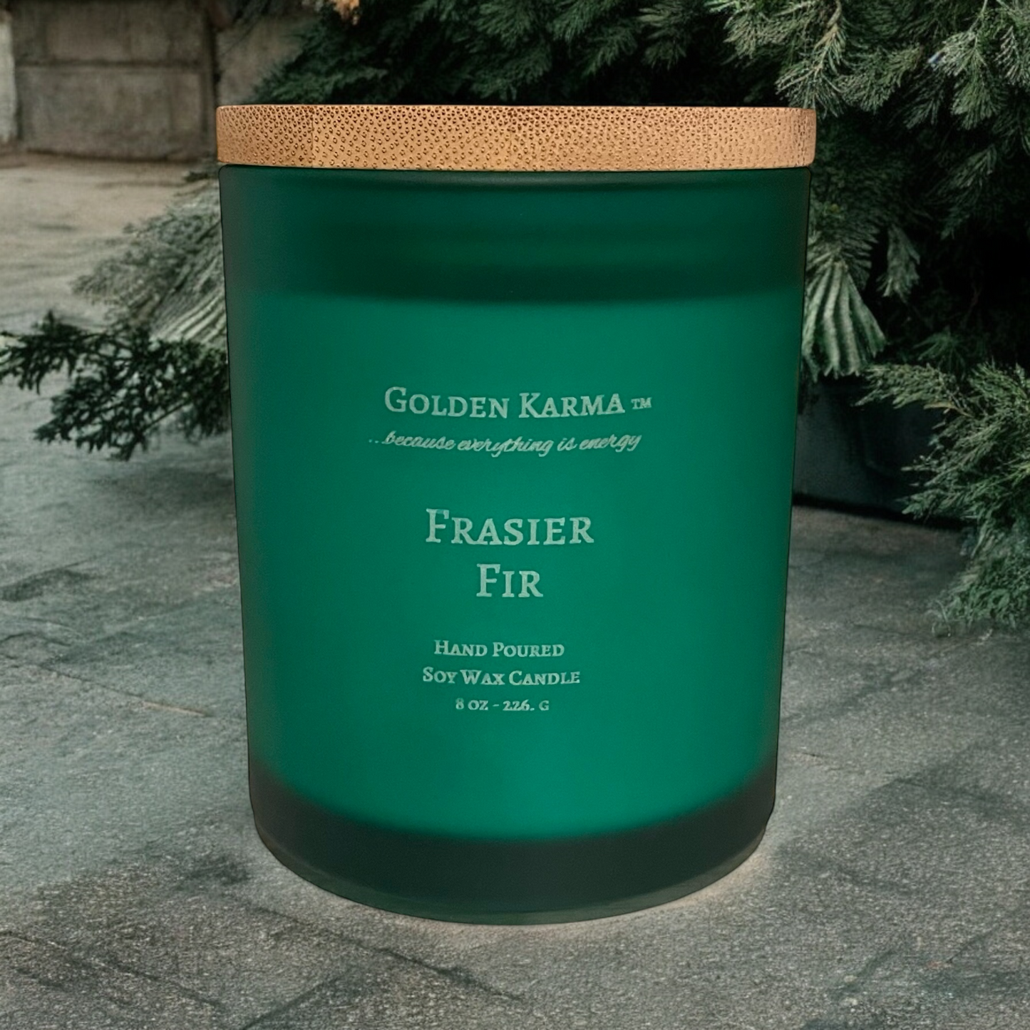 Frasier Fir 8 oz single wick Soy Candle