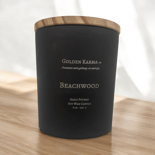 Beachwood 8 oz. Single Wick Soy Candle