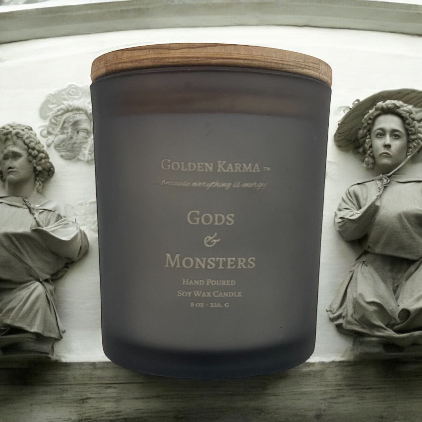 Gods & Monsters 8 oz Single Wick Soy Candle