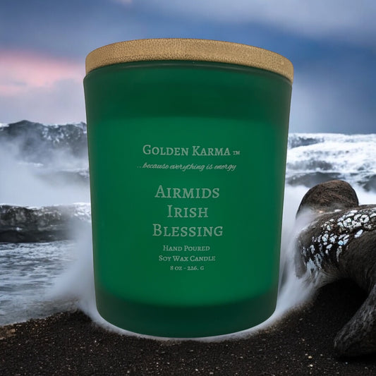 Airmids Irish Blessing 8 oz Single Wick Soy Candle