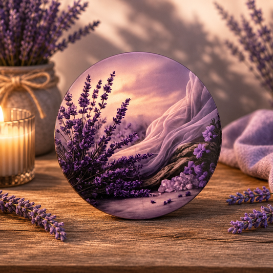 Lavender Unveiled 8oz Single Wick Soy Candle