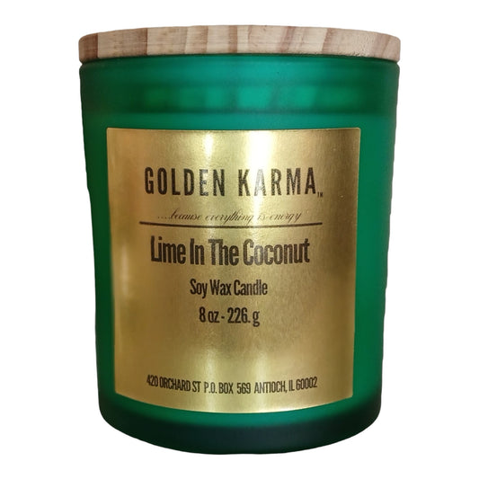 Lime in the Coconut Soy Wax Candle 8 oz