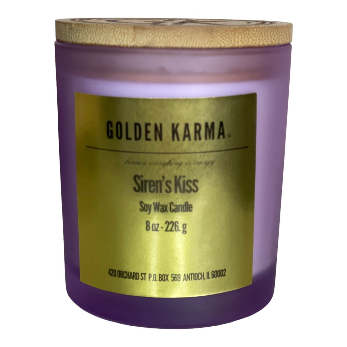 Siren’s Kiss 8oz Single Wick Soy Candle