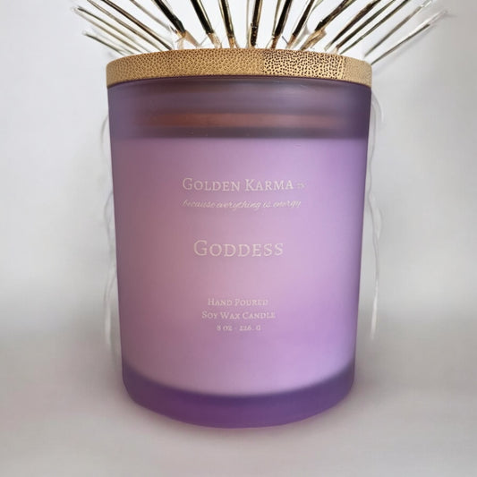 Goddess 8 oz. Single Wick Soy Candle