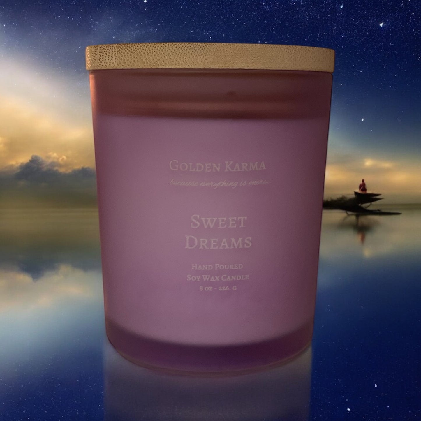 Sweet Dreams single wick 8 oz Soy Candle