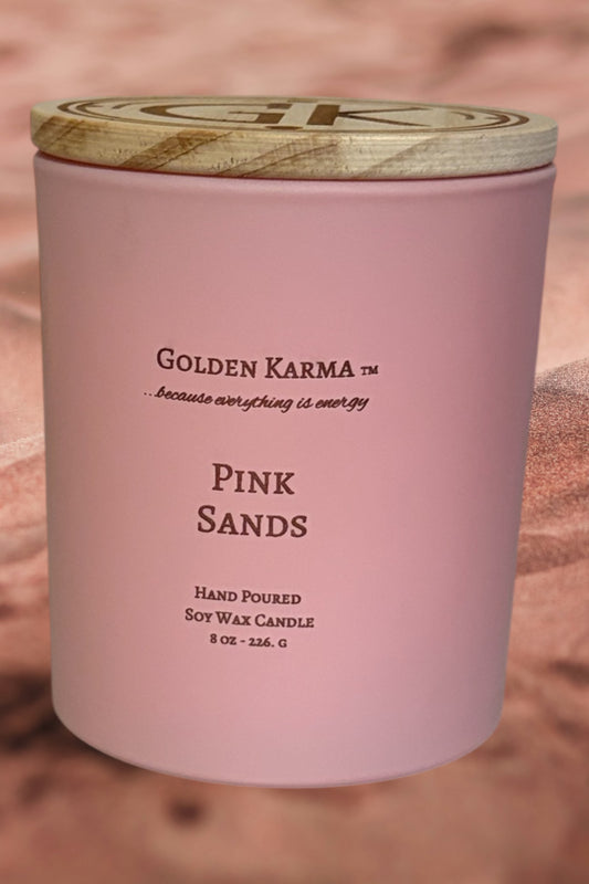 Pink Sands 8 oz Single Wick Soy Candle