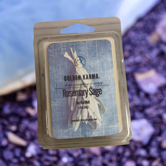 Rosemary Sage Soy Wax Melts 2.25 oz