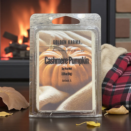 Cashmere Pumpkin Soy Wax Melt 2.25oz