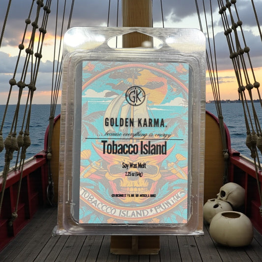 Tobacco Island Soy Wax Melt 2.25oz