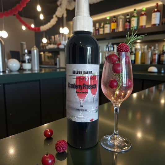 Cranberry Prosecco 8 oz Room and Linen Spray