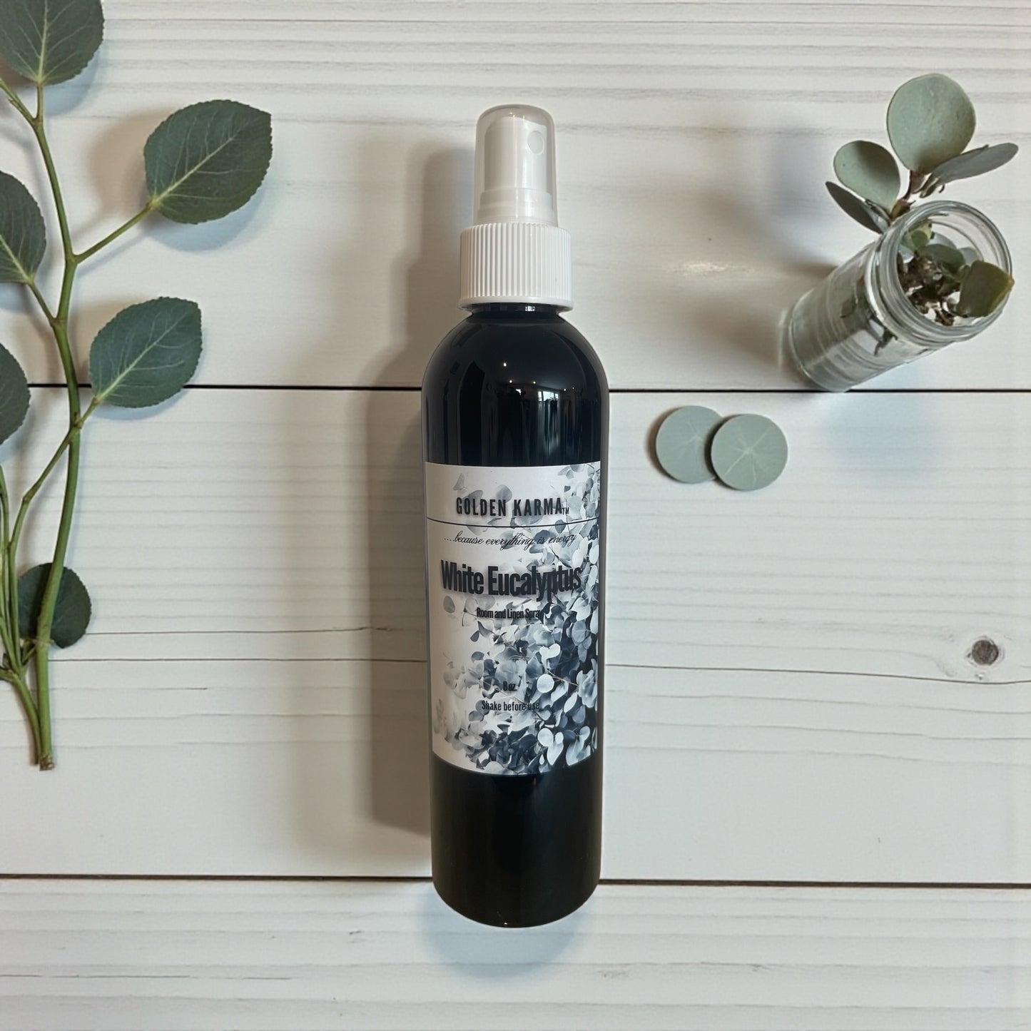 White Eucalyptus 8 oz Room and Linen Spray