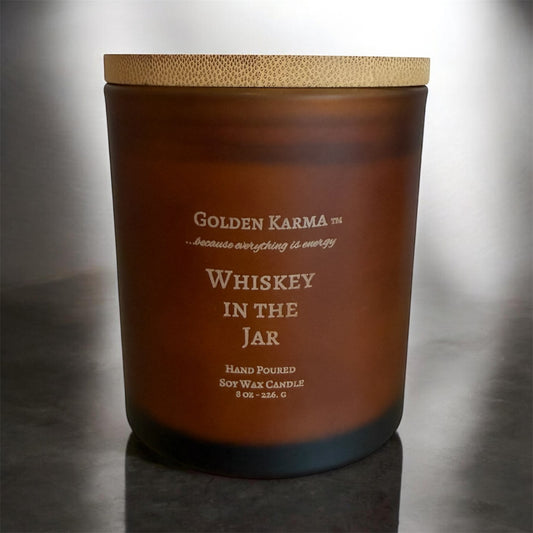Whiskey in the Jar 8oz Single Wick Soy Candle