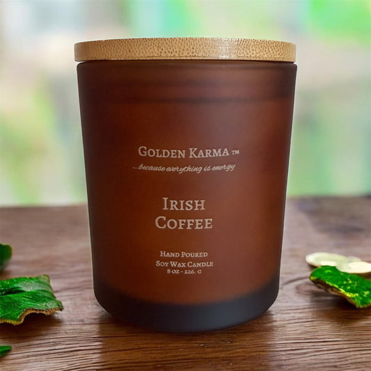 Irish Coffee 8oz Single Wick Soy Candle