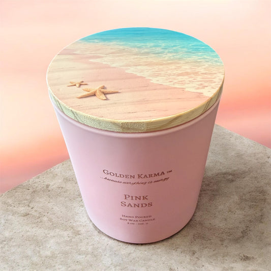 Pink Sands 8 oz Single Wick Soy Candle