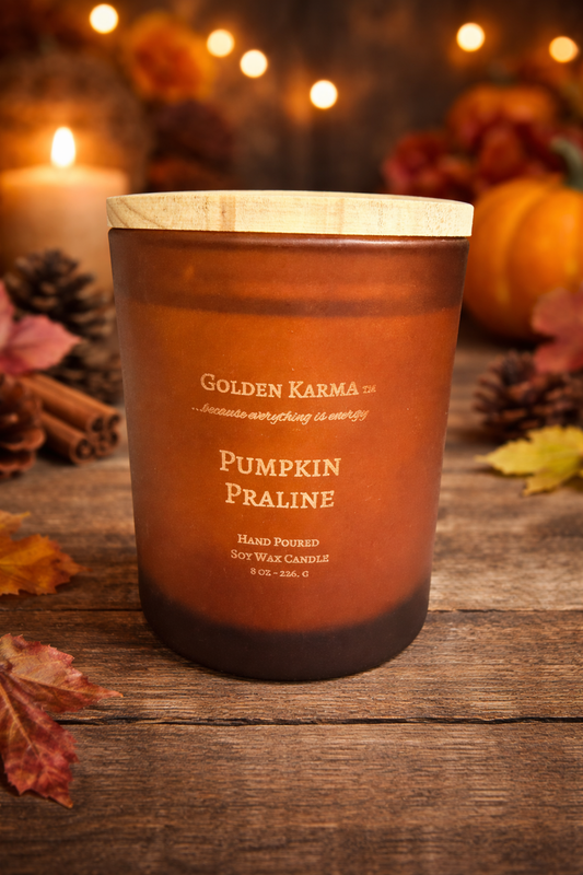 Pumpkin Praline Single Wick 8 oz Soy Candle