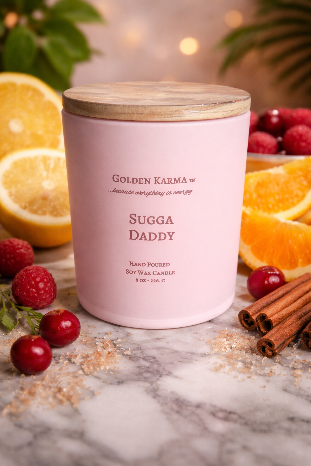 Sugga Daddy 8oz Single Wick Soy Candle