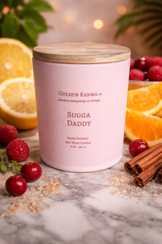 Sugga Daddy 8oz Single Wick Soy Candle