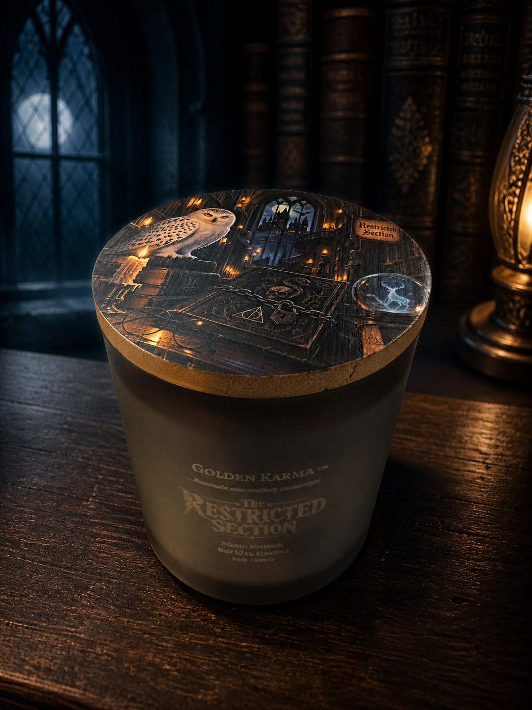 The Restricted Section 8oz Single Wick Soy Candle