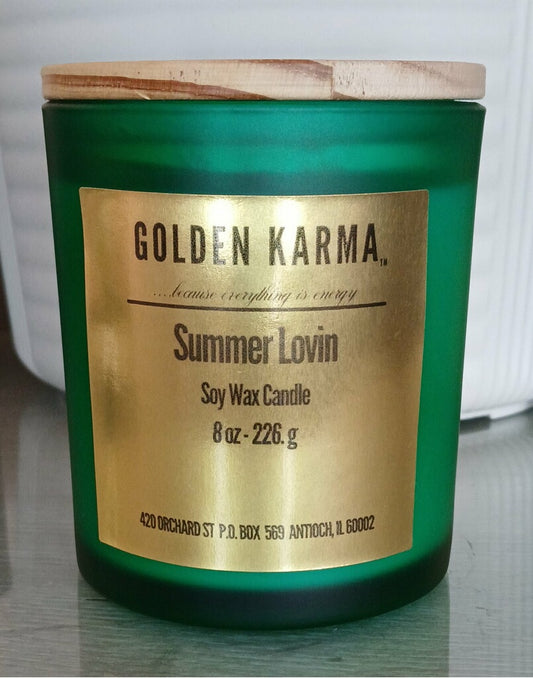 Summer Lovin 8 oz Single Wick Soy Candle