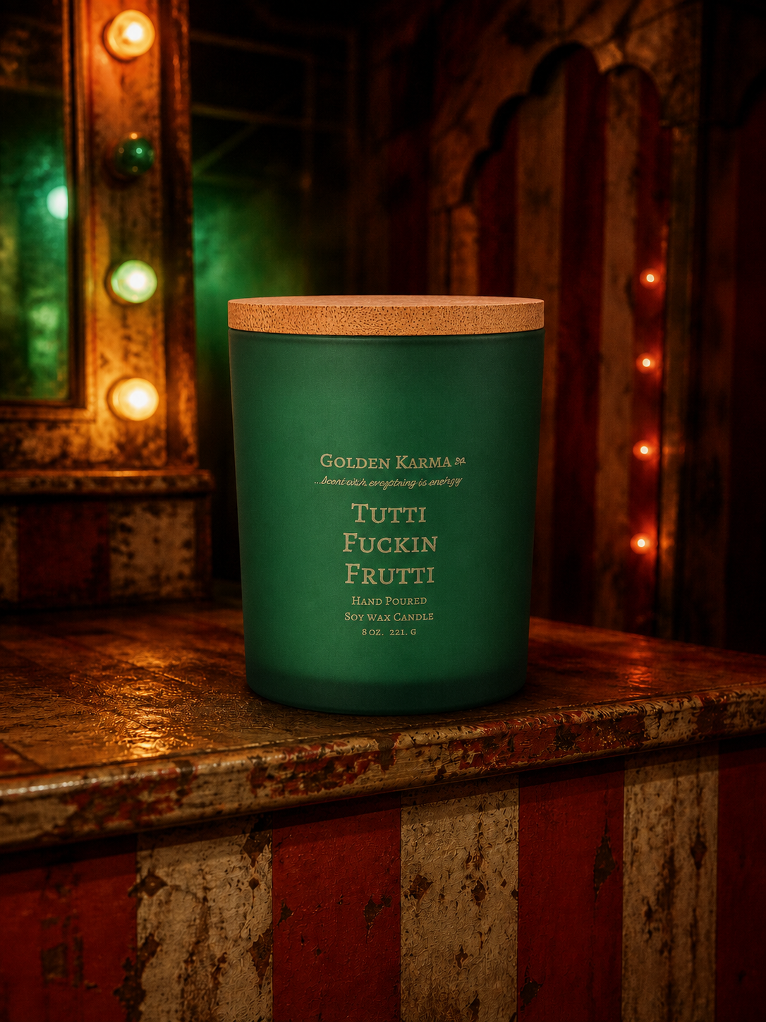 Tutti F**kin Frutti Single Wick 8 oz Soy Candle
